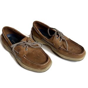 Sperry Top Sider Leather Loafer Boat Shoe Size 8